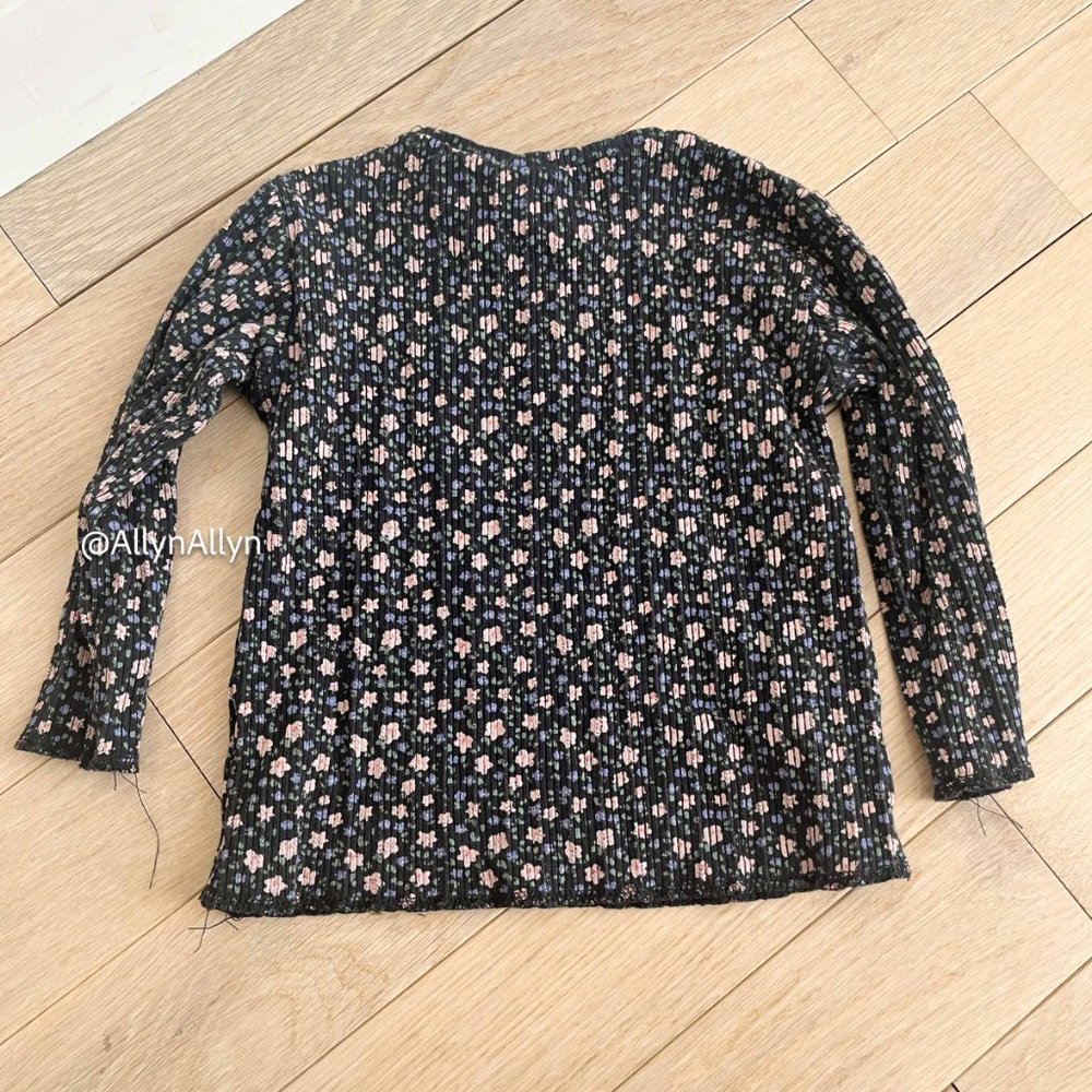 Zara 2-3T Toddler Floral Long Sleve Shirt - Picture 10 of 11